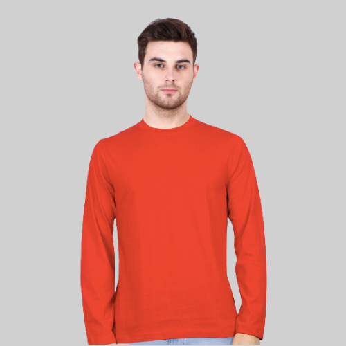Full Sleeve Red T-Shirt