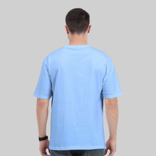 Oversized T-Shirt Sky Blue