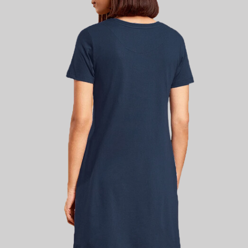 T-Shirt Dress Navy Blue