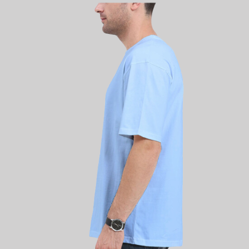 Oversized T-Shirt Sky Blue