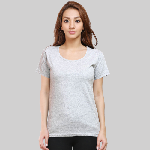 Classic Grey T-Shirt Half Sleeves
