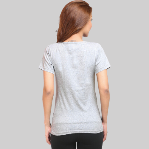 Classic Grey T-Shirt Half Sleeves