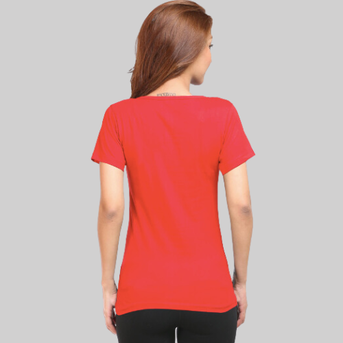 Classic Red T-Shirt Half Sleeves