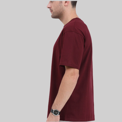 Oversized T-Shirt Maroon