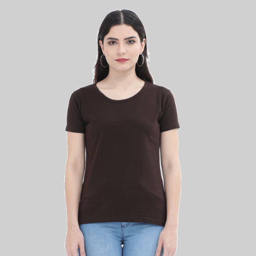 Classic Brown T-Shirt Half Sleeves