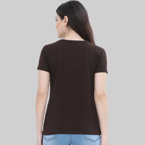 Classic Brown T-Shirt Half Sleeves