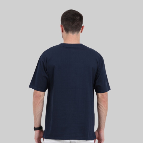 Oversized T-Shirt Navy Blue