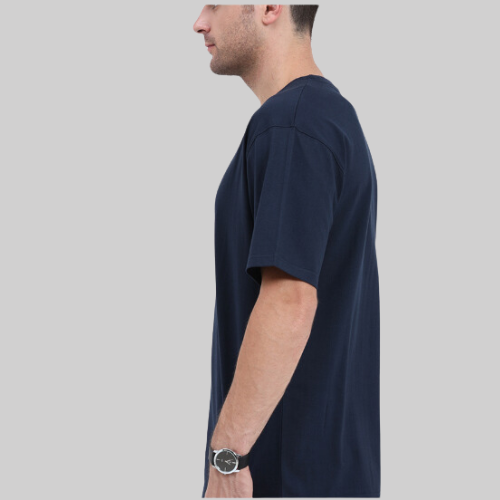 Oversized T-Shirt Navy Blue