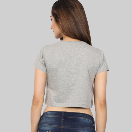Crop Top Grey