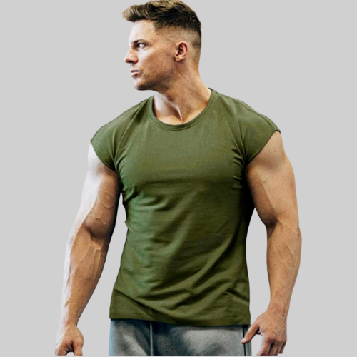 Oversized Sleeveless Drop Shoulder T-shirt