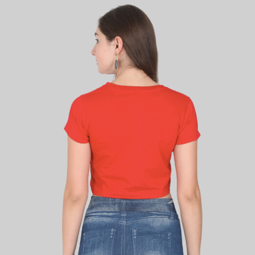 Crop Top Red