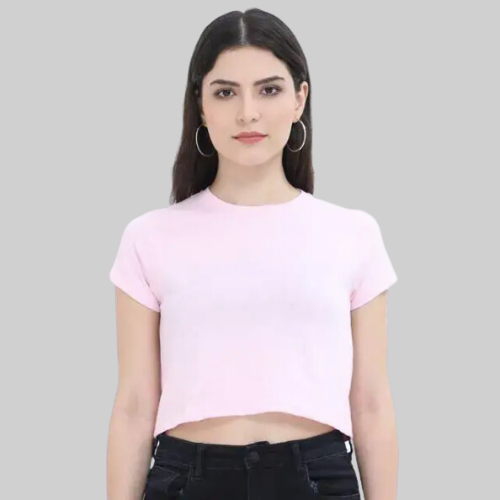 Crop Top Light Pink