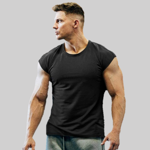 Oversized Sleeveless Drop Shoulder T-shirt