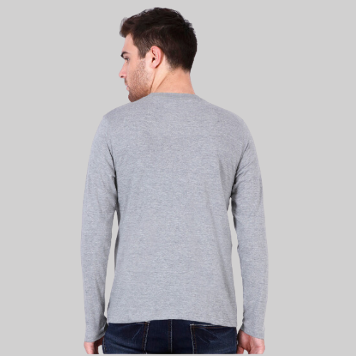 Full Sleeve Grey T-Shirt