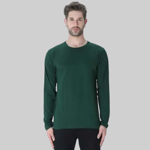 Full Sleeve Green T-Shirt