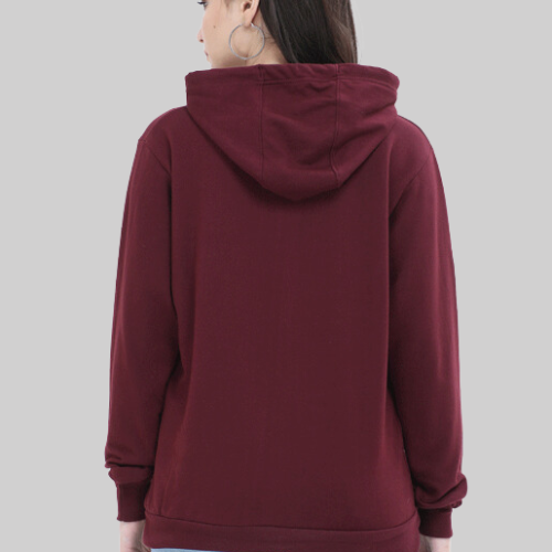 Hooded Sweatshirt Maroon