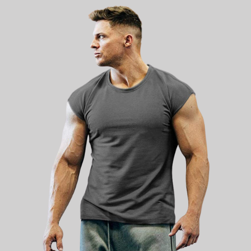 Oversized Sleeveless Drop Shoulder T-shirt