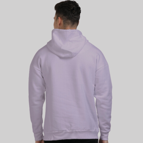 Oversized Hooded Sweatshirt Lavender