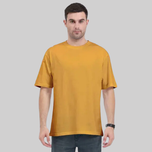 Oversized T-Shirt Mustard