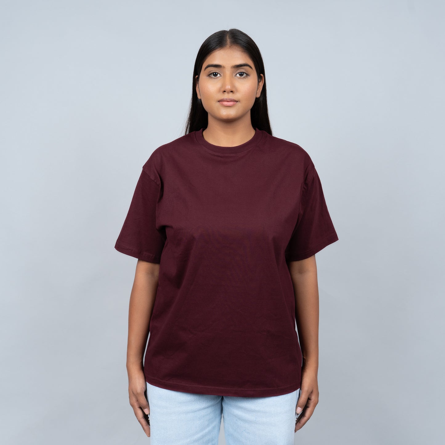 oversized T-Shirt Maroon