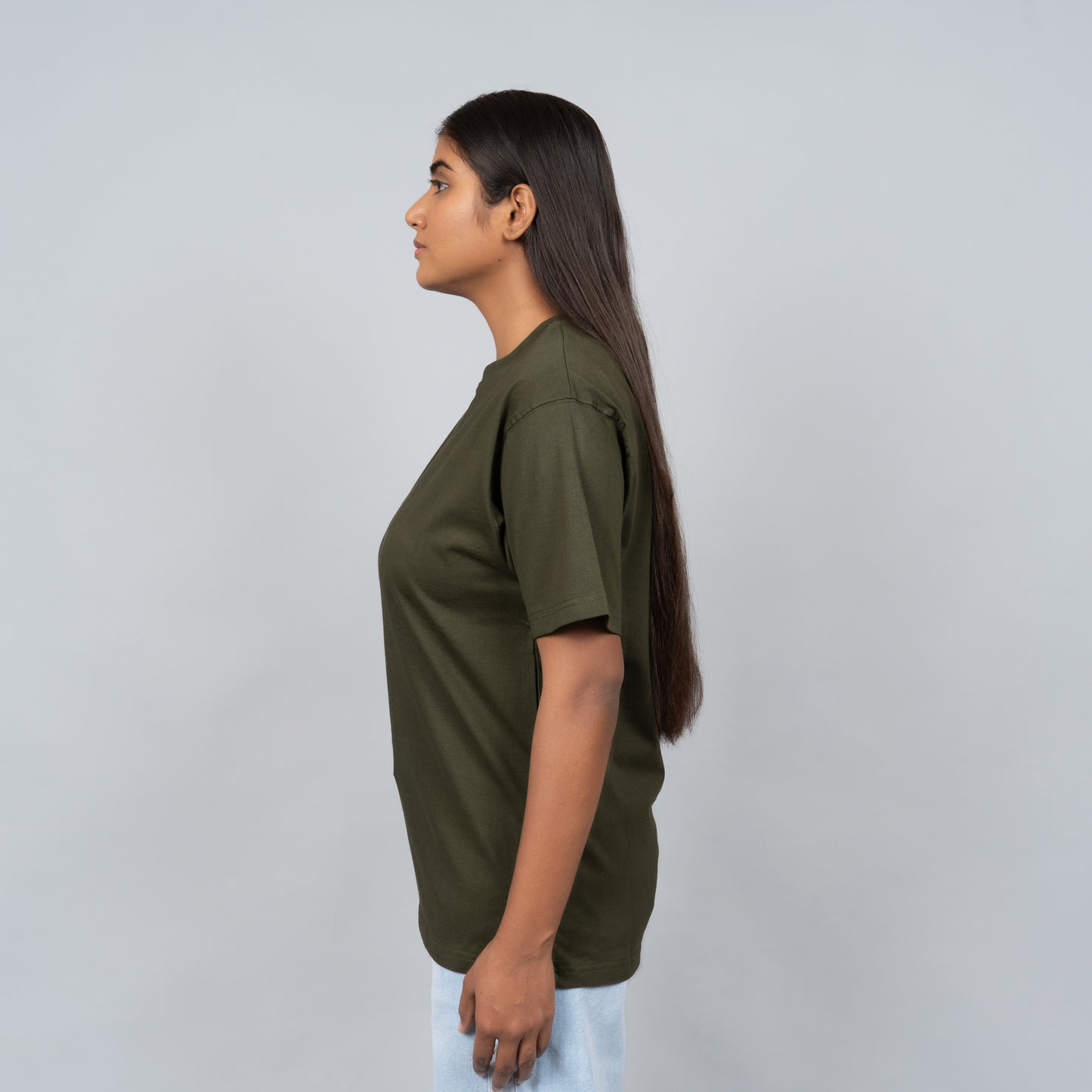 oversized T-Shirt Military Green