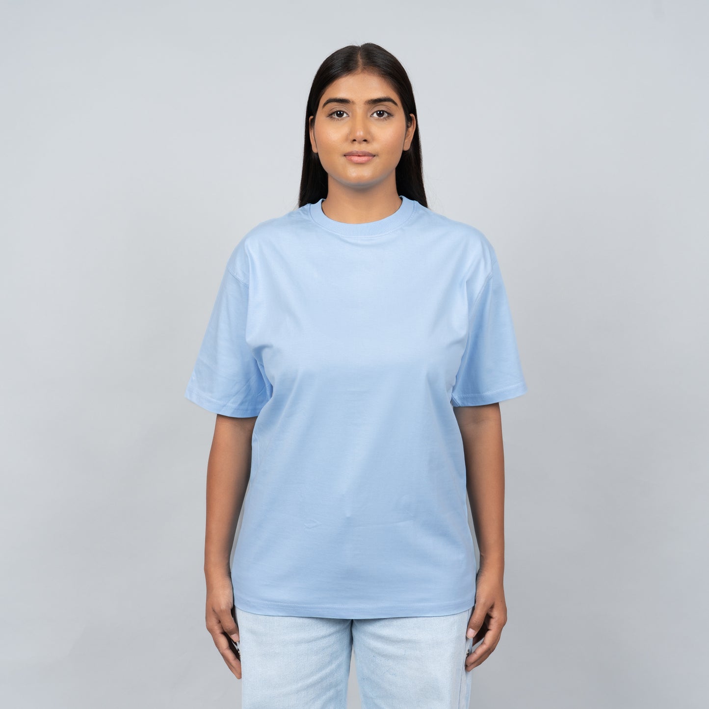 oversized T-Shirt Sky Blue