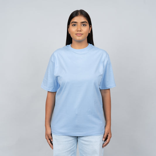 oversized T-Shirt Sky Blue