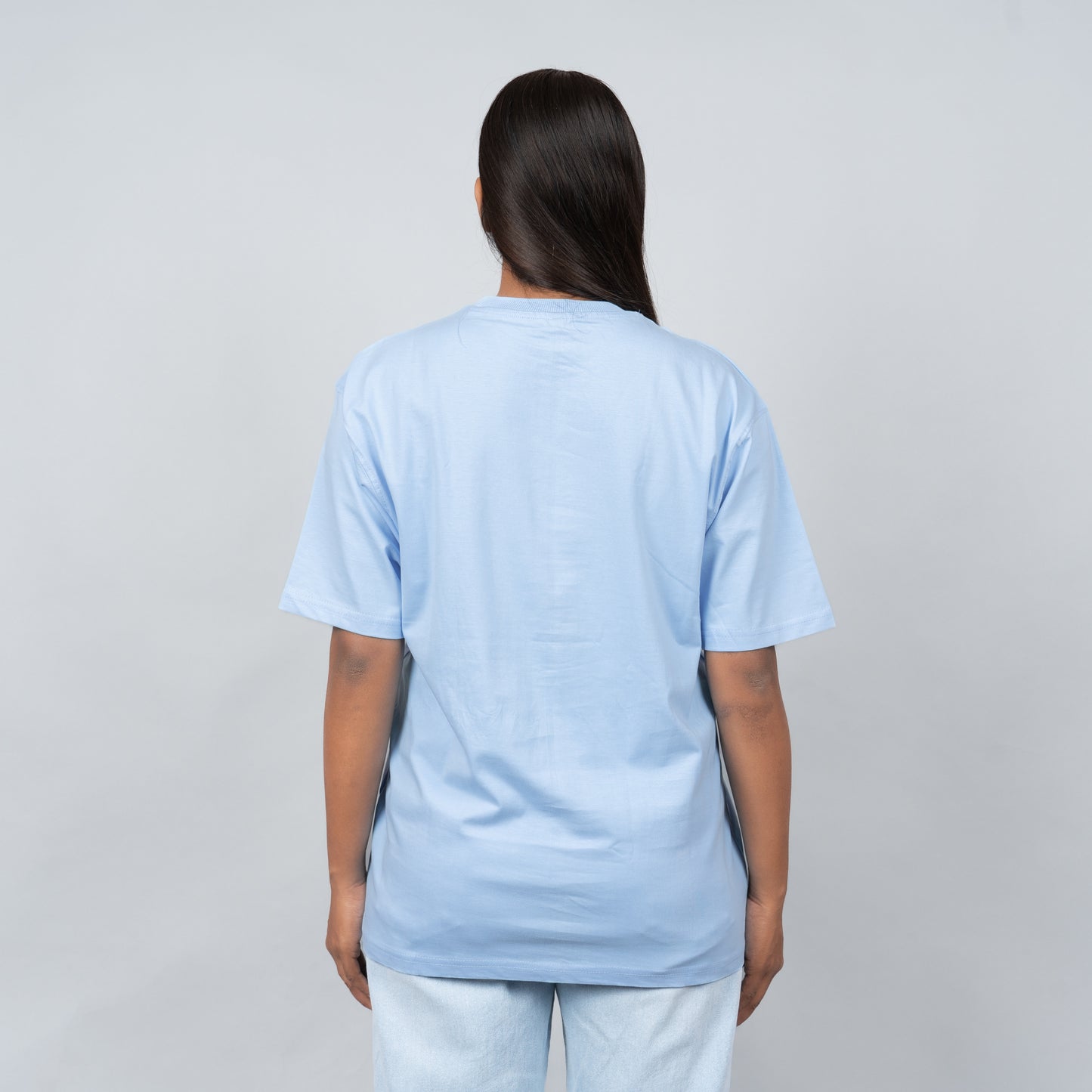oversized T-Shirt Sky Blue