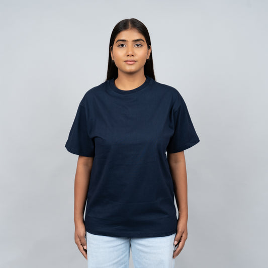 oversized T-Shirt Navy Blue
