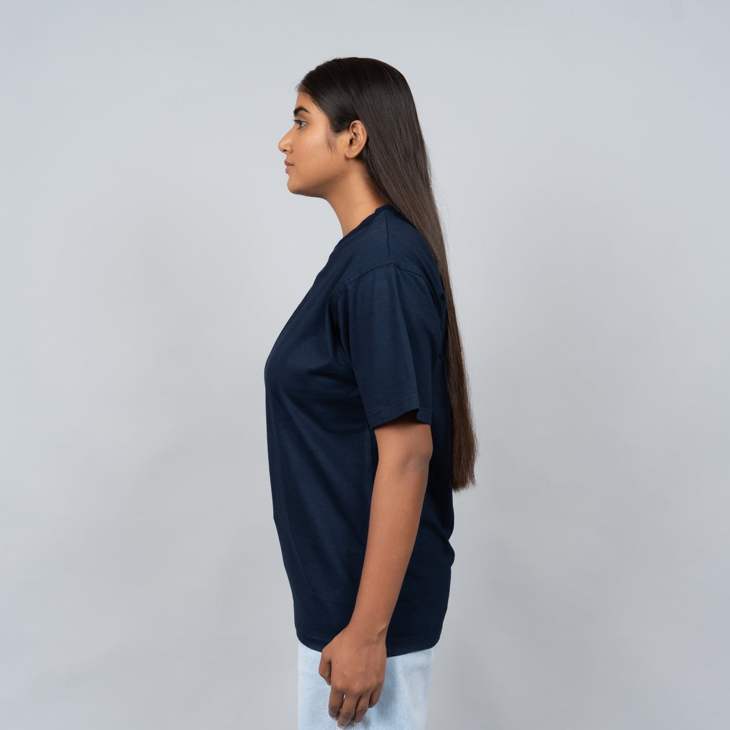 oversized T-Shirt Navy Blue
