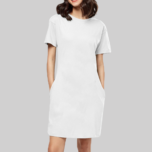 T-Shirt Dress White