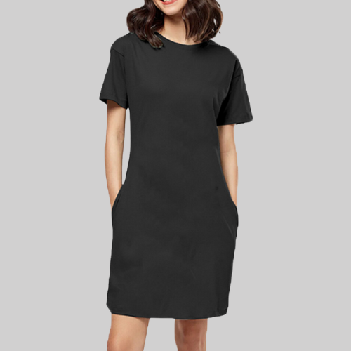 T-Shirt Dress Black