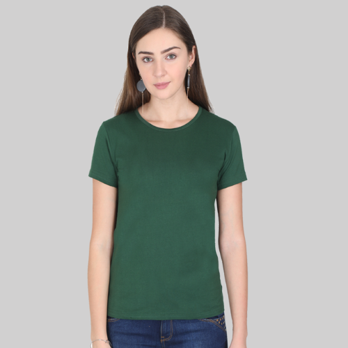 Classic Green T-Shirt Half Sleeves