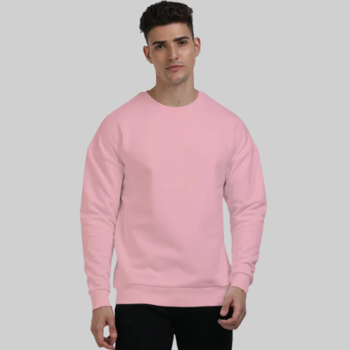 Oversized Sweatshirt Light Pink