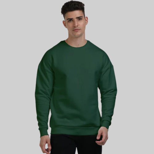 Oversized Sweatshirt Green
