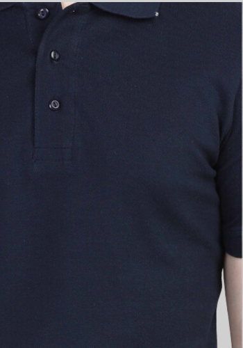 Classic Polo Neck Half Sleeve Dark Blue