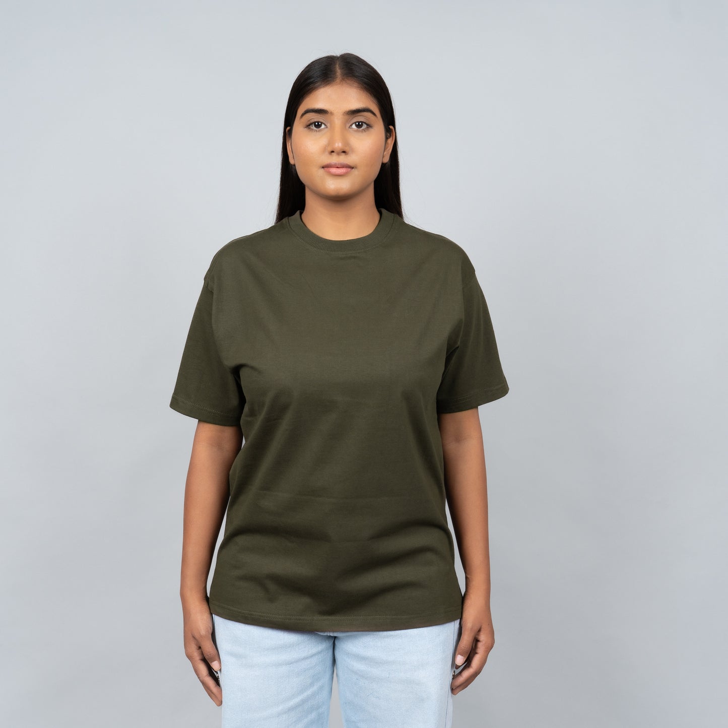 oversized T-Shirt Military Green