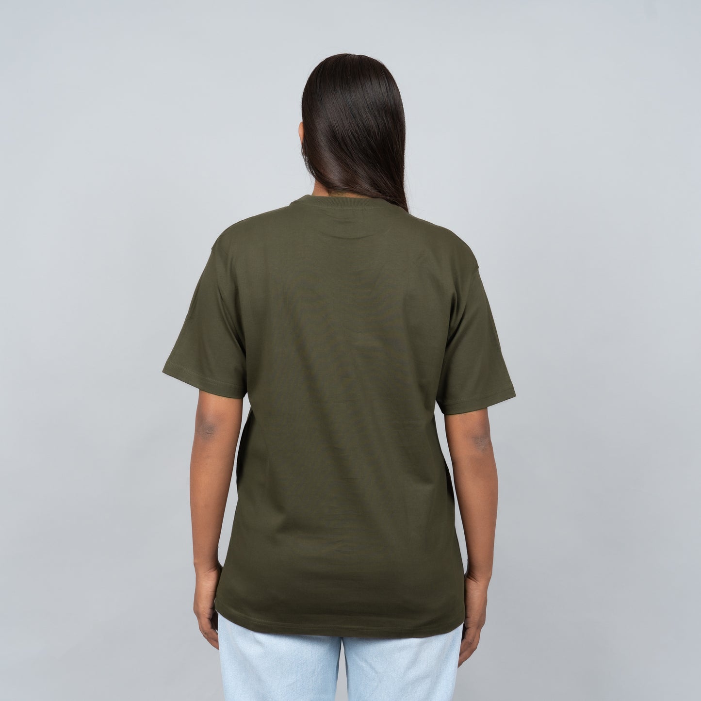 oversized T-Shirt Military Green